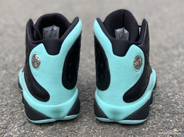 Rep Retro Black 13 Green Island Jordan 414571-030 Air 0605